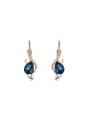 thumb High-grade Water Drop Shaped Drop Earrings 0