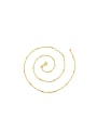 thumb Copper Alloy 24K Gold Plated Simple Women Necklace 0