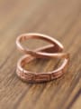 thumb Women Rose Gold Plated Open Ring 0