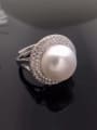 thumb Fashion Freshwater Pearl Round Ring 0