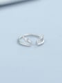 thumb 925 Silver Antlers Shaped Ring 1