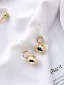 thumb Alloy With Gold Plated Casual Ball Drop Earrings 0