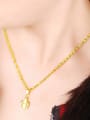 thumb Shimmering 24K Gold Plated Rhinestone Geometric Necklace 1