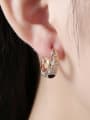 thumb Women 18K Gold Geometric Shaped clip on Earring 1