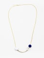 thumb All-match 18K Gold Plated Eraser Beads Necklace 0