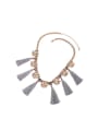 thumb Alloy Individual Tassel Sweater Necklace 2