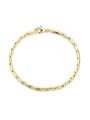 thumb Exquisite 18K Gold Plated Geometric Shaped Bracelet 0