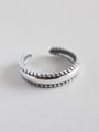 thumb 925 Sterling Silver With Antique Silver Plated Vintage Rings 0