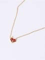 thumb Titanium With Gold Plated Simplistic Heart Locket Necklace 1