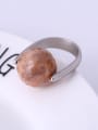 thumb Exquisite Natural Shaped Geometric Shaped Ring 2