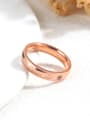 thumb Stainless Steel With Rose Gold Plated Romantic Couple ring 1