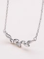 thumb 925 Silver Leaf Necklace 1