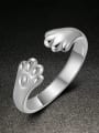 thumb Elegant Plating Creative Opening Copper Ring 2