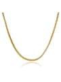 thumb Women Exquisite 24K Gold Plated Geometric Shaped Necklace 0