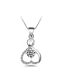 thumb Fashion Hollow Heart Cubic Zirconias Necklace 0