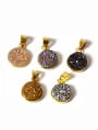 thumb Fashion Natural Crystal Gold Plated Pendant 3