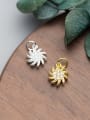 thumb 925 Sterling Silver With 18k Gold Plated Classic Flower Charms 0