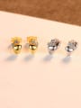 thumb 925 Sterling Silver WithCubic Zirconia Cute Heart Stud Earrings 2