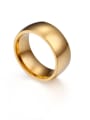 thumb Stainless Steel With Gold Plated Trendy Rings 0