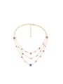 thumb Simple Style Fresh Multi-layer Necklace 0
