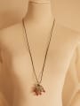 thumb Women Tree Shaped Red Beads Necklace 0