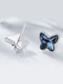 thumb S925 Silver Butterfly-shaped stud Earring 2