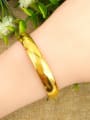 thumb Gold Plated Geometric Open Design Bangle 1