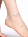 thumb Simple Hollow Butterflies Women Anklet 1
