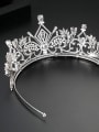 thumb Copper With Platinum Plated Delicate Crown Tiaras & Crowns 1