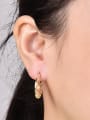 thumb Women Exquisite Round Shaped Stud Earrings 1
