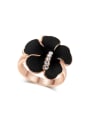 thumb Noble Hot Selling Retro Style Flower Shaped Ring 0