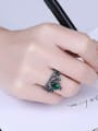 thumb Fashion Personalized Crown Glass Ring 1
