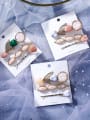 thumb Alloy With Rose Gold Plated Fashion Heart Barrettes & Clips 0