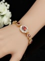 thumb AAA Zircons Western Gold Plated Western Style Copper Bracelet 1