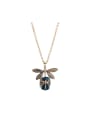 thumb Lovely Dragonfly Resin Alloy Necklace 0