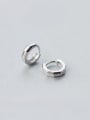 thumb S925 Silver Fashion Personality Lover Small Polygons clip on earring 0