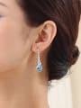thumb Fashion Austria Crystal Water Drop Earring 1