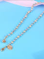 thumb Simple Multi-tone Gold Plated Beads Anklet 1