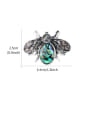 thumb Alloy With Antique Silver Plated Cute Insect  Bee Brooches 1