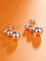 thumb Creative Round Shaped Gourd Shaped Earrings 1