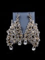 thumb 2018 2018 2018 2018 2018 Cubic Glass Rhinestones Two Pieces Jewelry Set 2