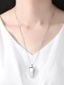 thumb Copper With White Gold Plated Simplistic Whistle Necklaces 1