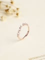 thumb Rose Gold Plated Flower Ring 0