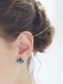 thumb S925 Silver Butterfly-shaped stud Earring 1