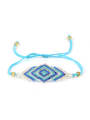 thumb Colorful Glass Beads Fashion Woven Bracelet 2