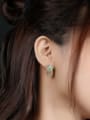 thumb Creative Personalized Pineapple Zircon Stud Earrings 1