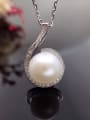 thumb Freshwater Pearl Six-shaped Necklace 0
