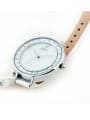 thumb Model No 1000003323 24-27.5mm size Alloy Round style Genuine Leather Women's Watch 1