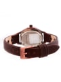 thumb Model No A000473W-002 24-27.5mm size Alloy Oval style Genuine Leather Women's Watch 1