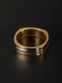 thumb Stainless steel Multi-Color Rhinestone Beautiful Ring 6-9# 1
